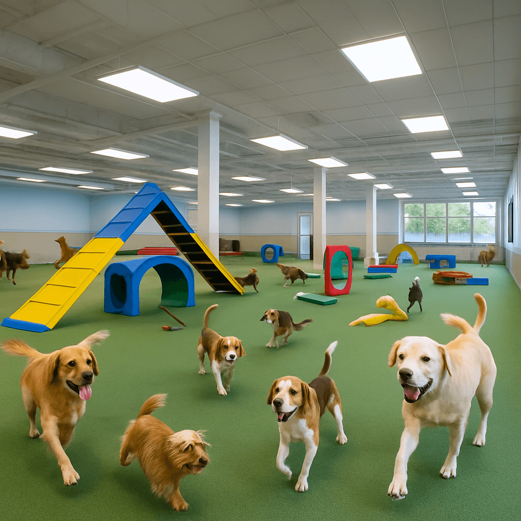 The Future of Indoor Dog Parks: AI-Powered Safety and Entertainment