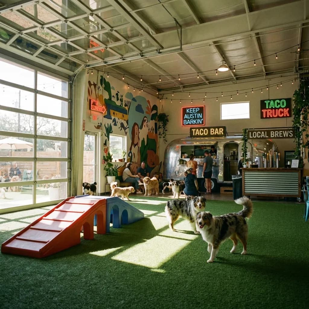 Indoor dog parks in Austin