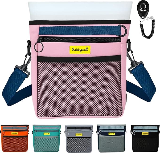 Raisingwell Dog Treat Pouch with Magnetic Closure