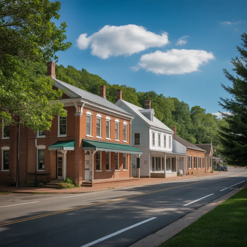 Boones Mill dog park landscape