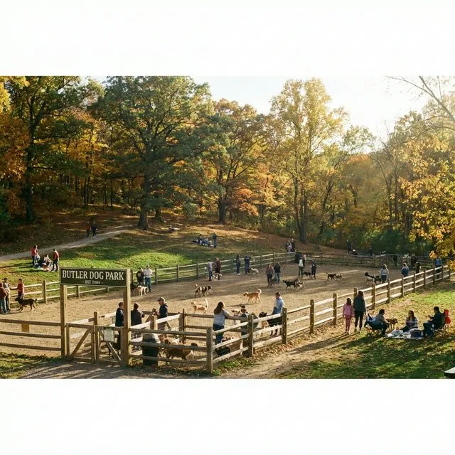 Butler dog park landscape