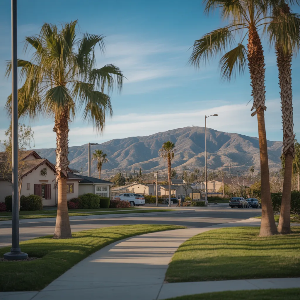 Chino dog park landscape