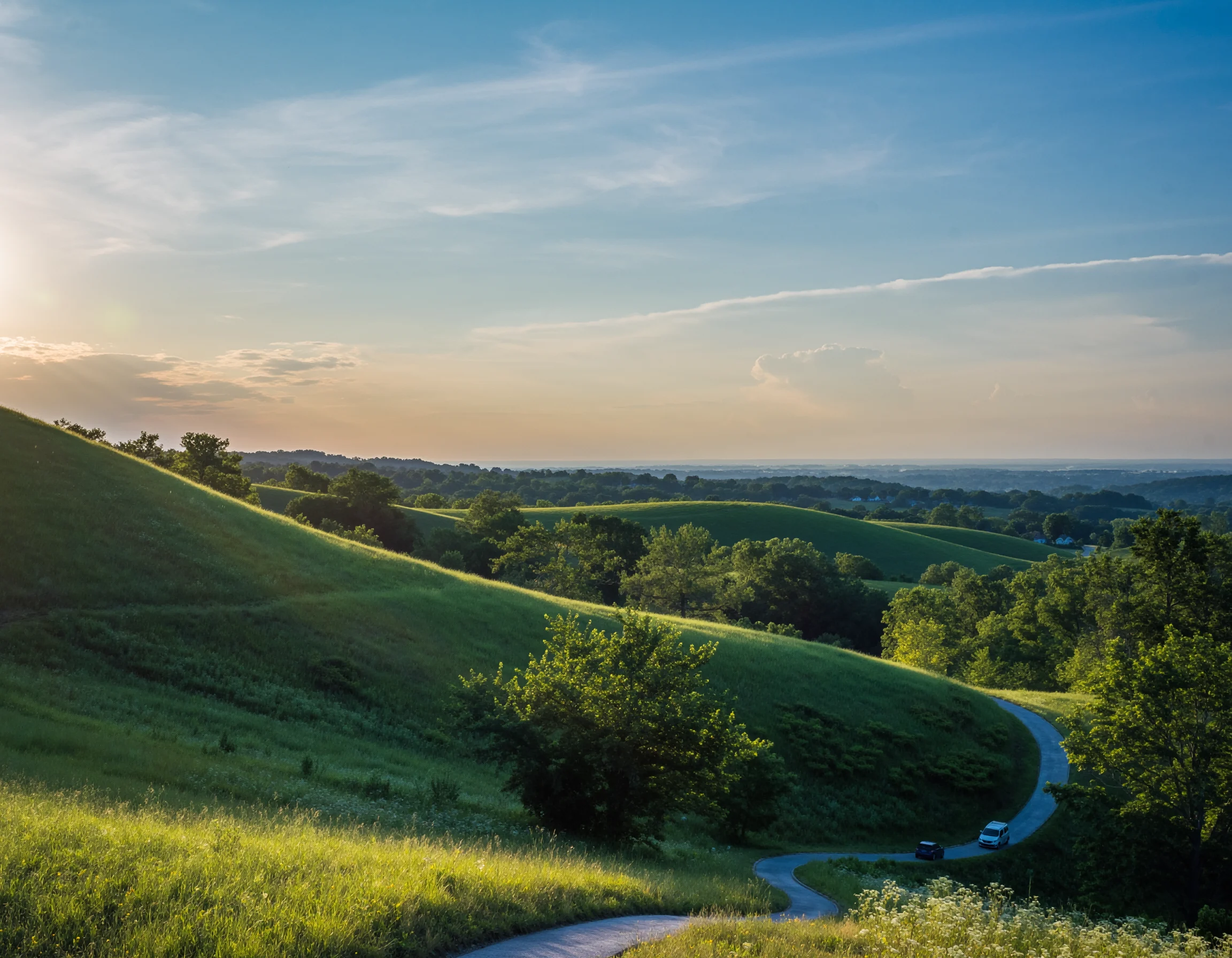 Creve Coeur dog park landscape