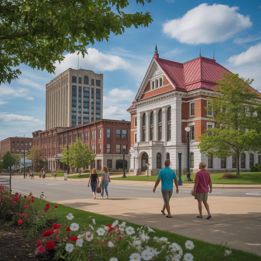 Elyria dog park landscape