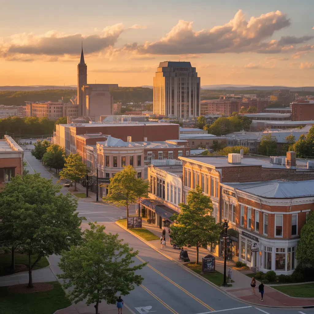 High Point dog park landscape