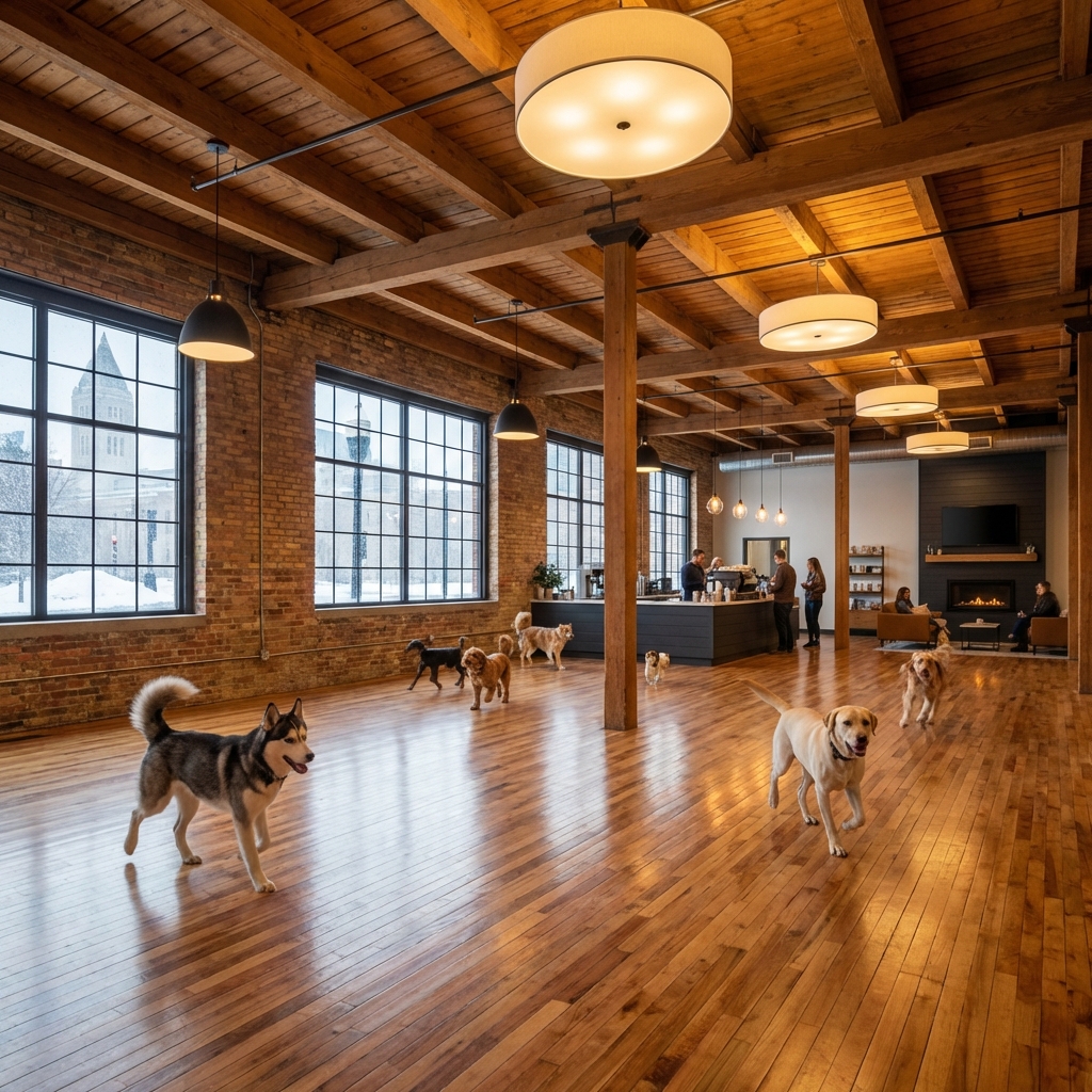 Minnesota dog park landscape