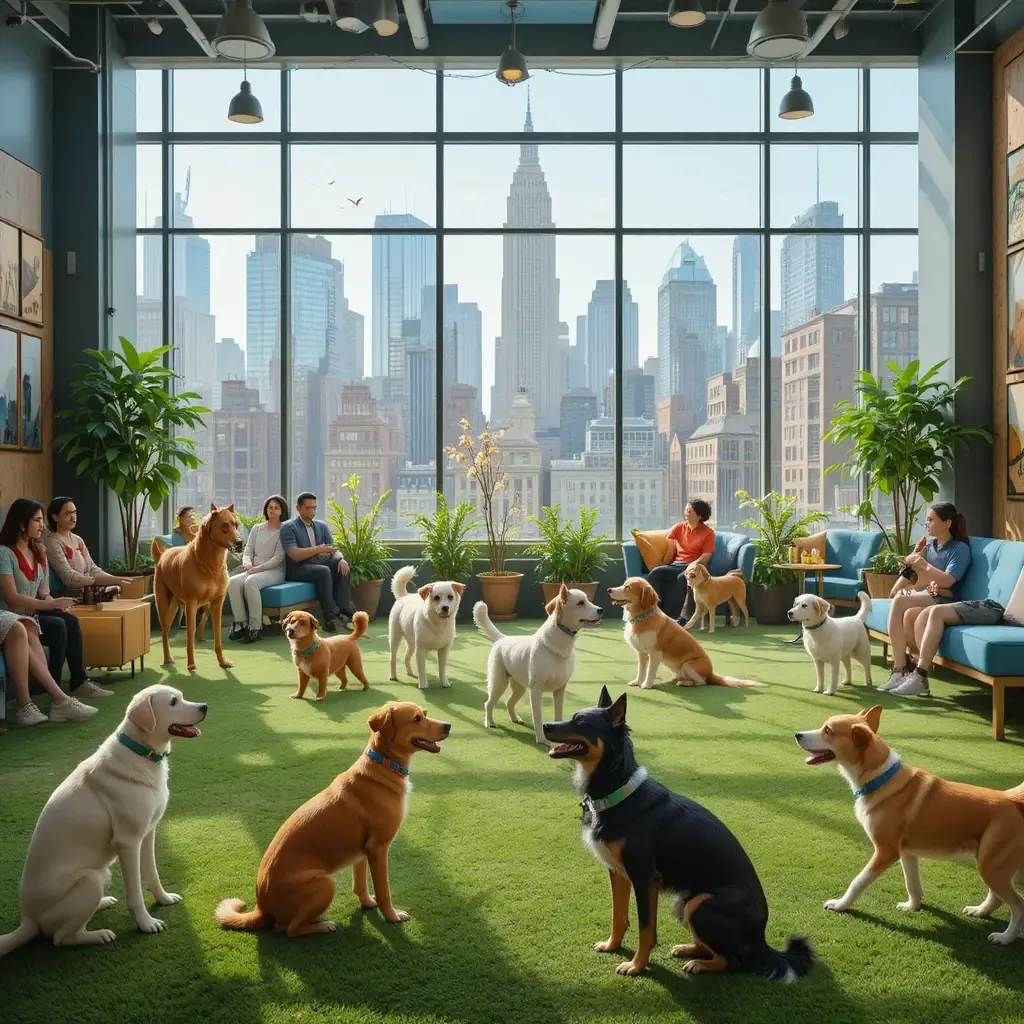 Indoor dog parks in New York