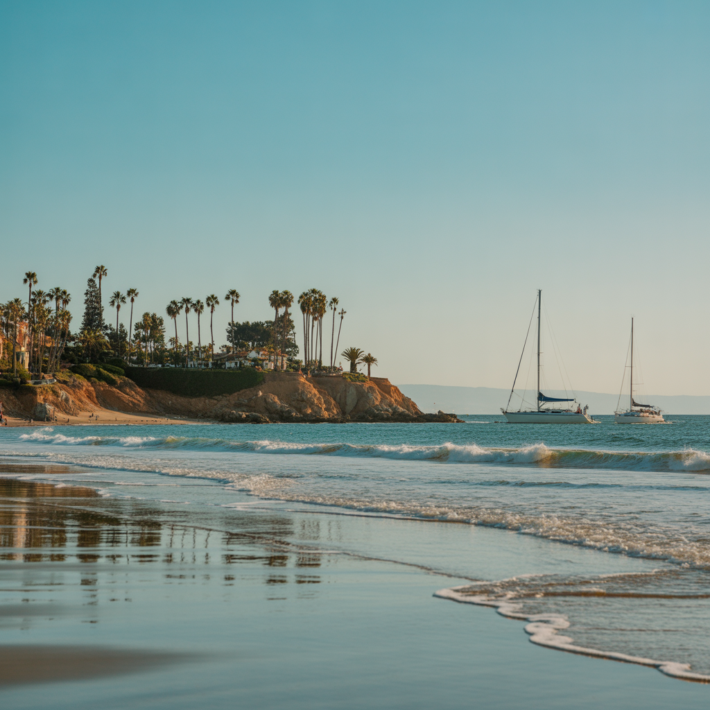 Newport Beach dog park landscape