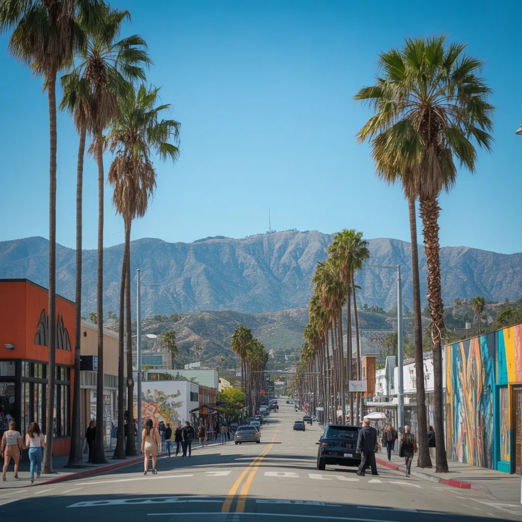 North Hollywood dog park landscape