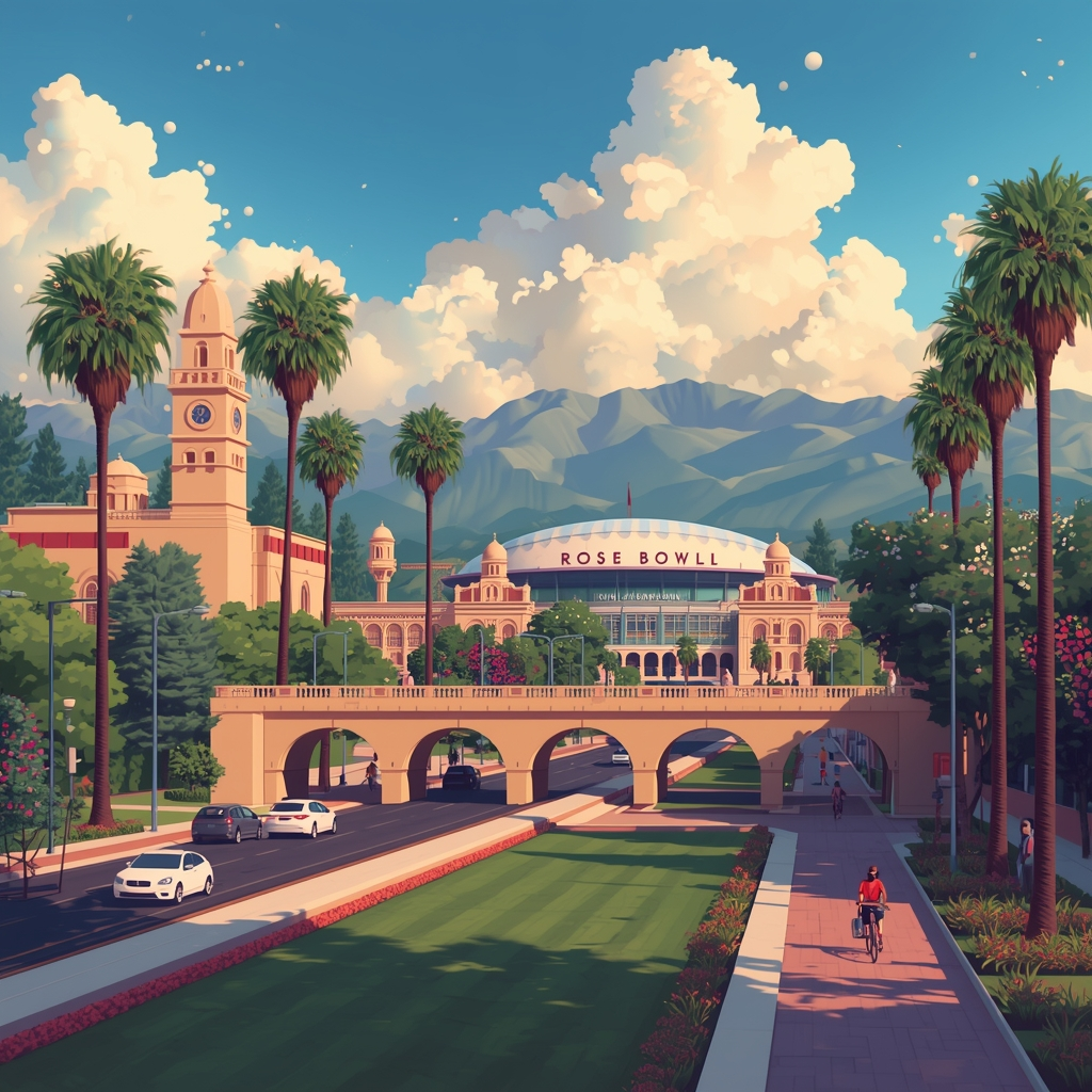 Pasadena dog park landscape