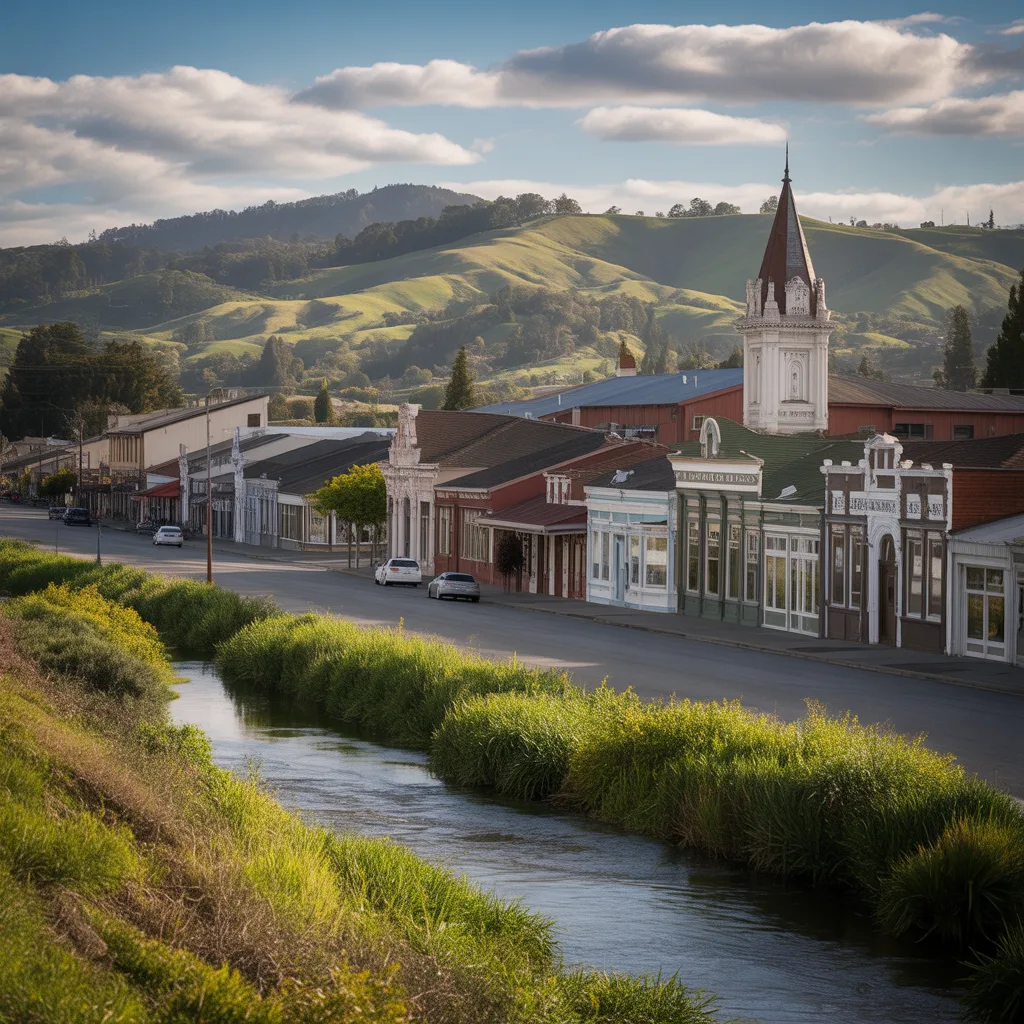 Petaluma dog park landscape