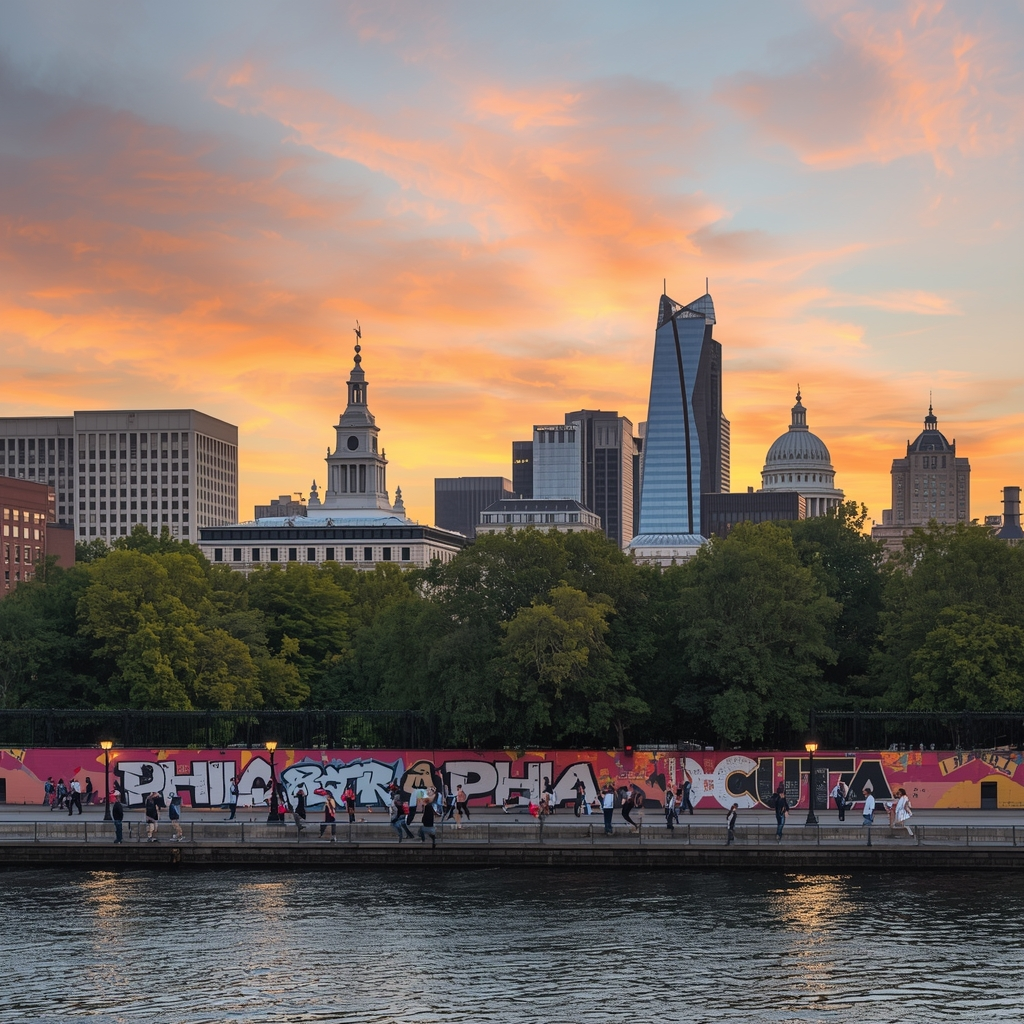 Philadelphia dog park landscape