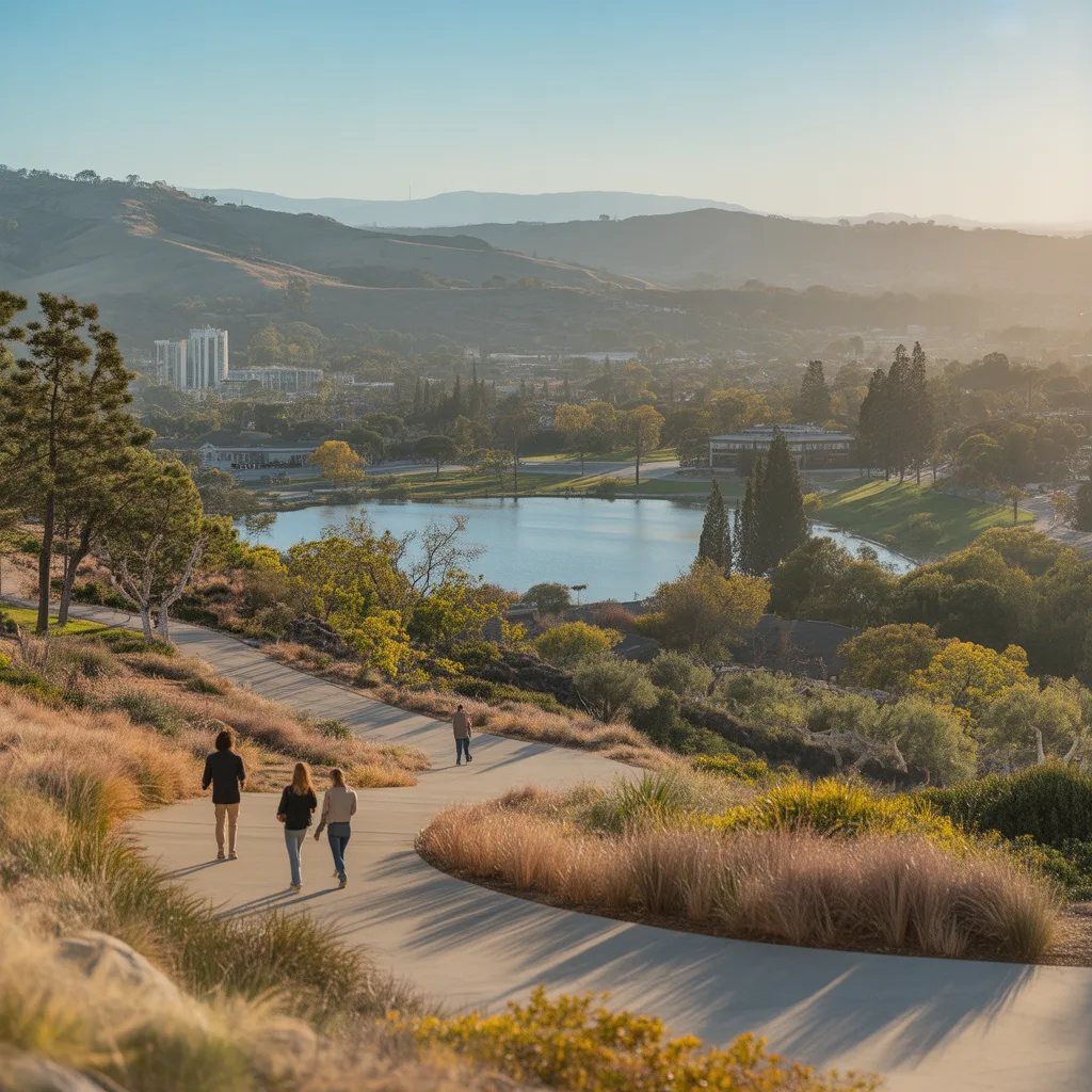 Poway dog park landscape