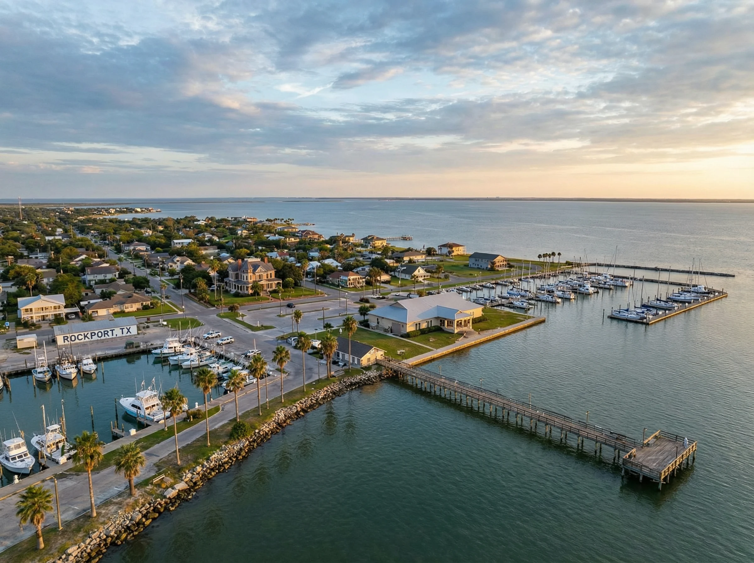 Rockport dog park landscape