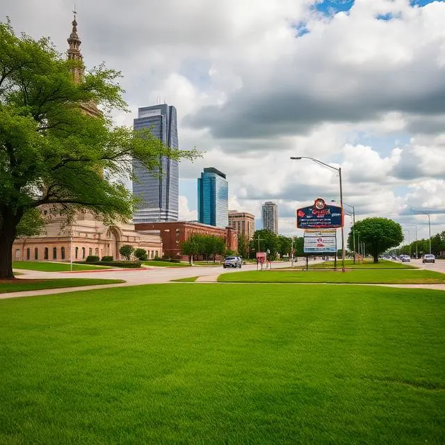 Saginaw dog park landscape