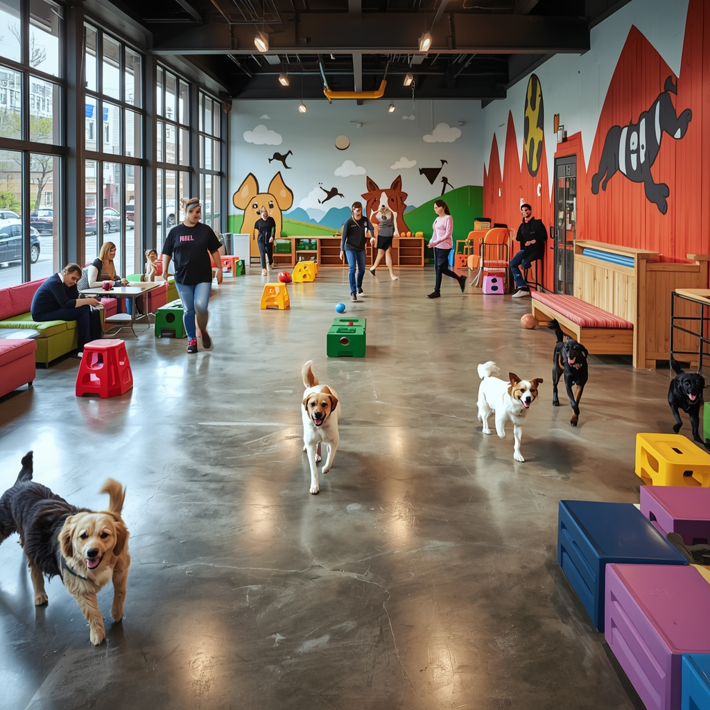 Seattle dog park landscape