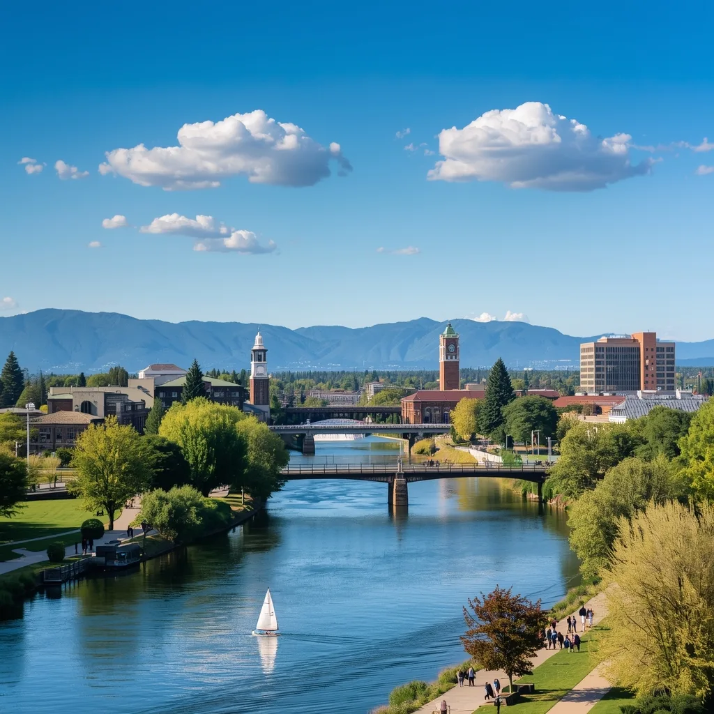 Spokane dog park landscape