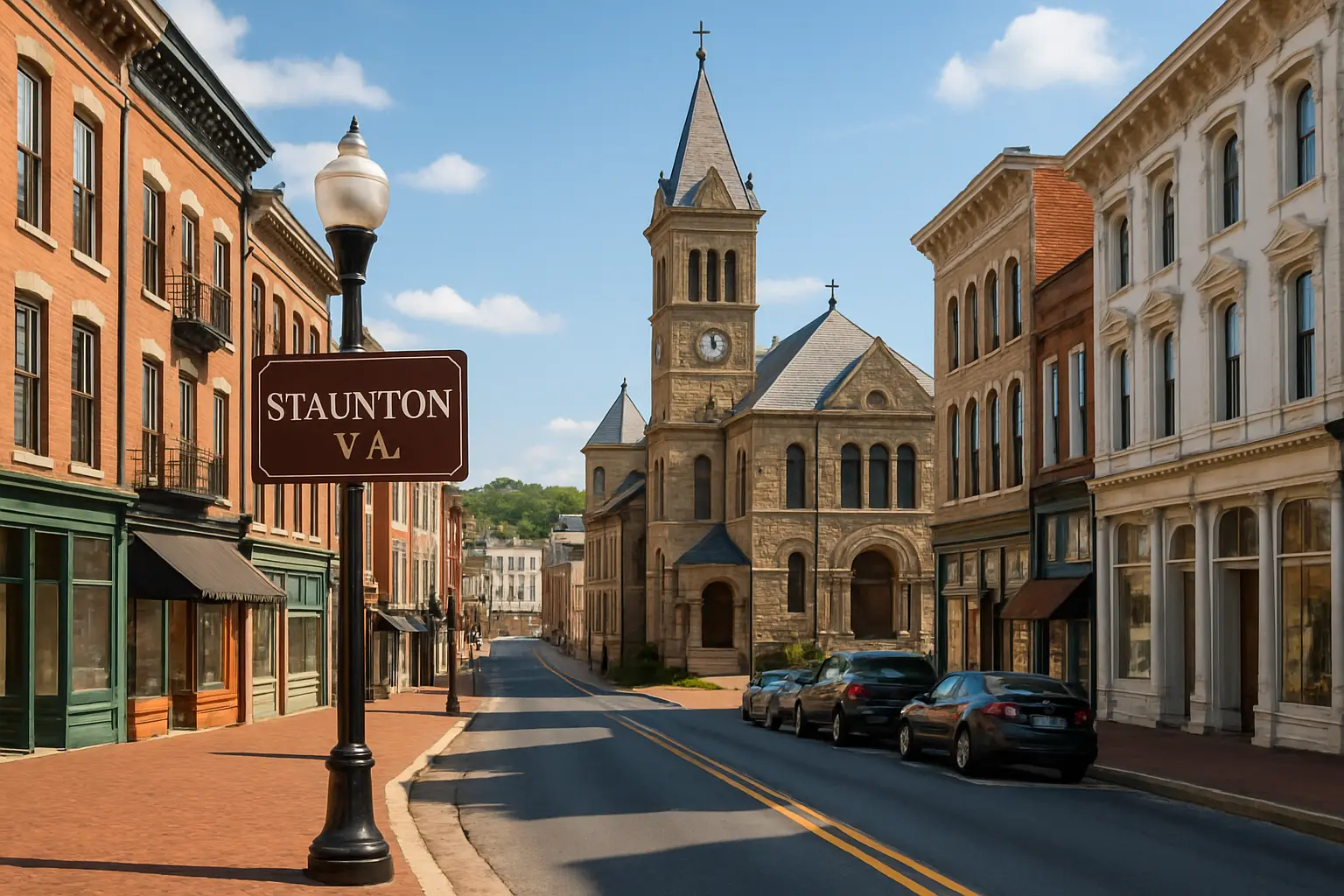 Staunton dog park landscape
