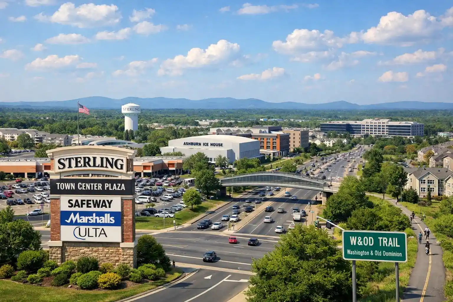 Sterling dog park landscape