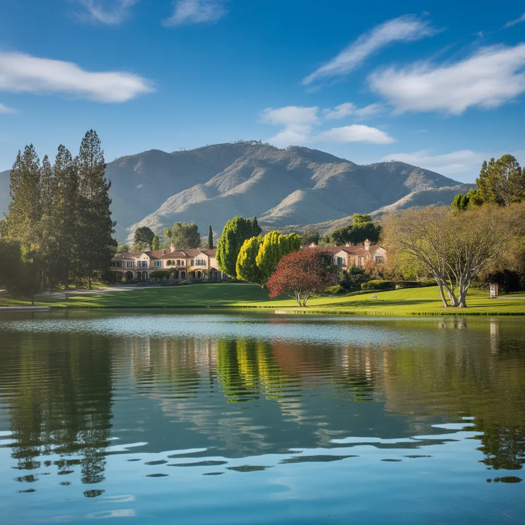 Westlake Village dog park landscape