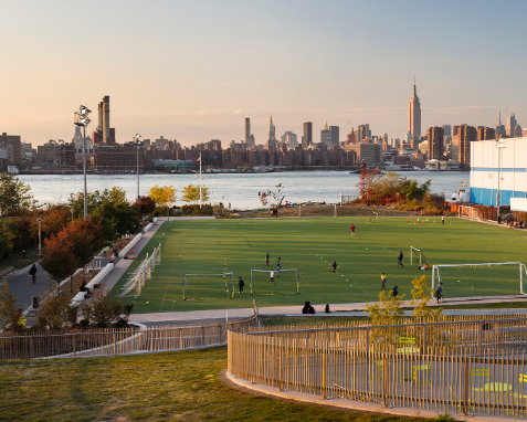 Bushwick Inlet Park - Dog-Friendly Establishment in Brooklyn, NY | Indoor Dog Park