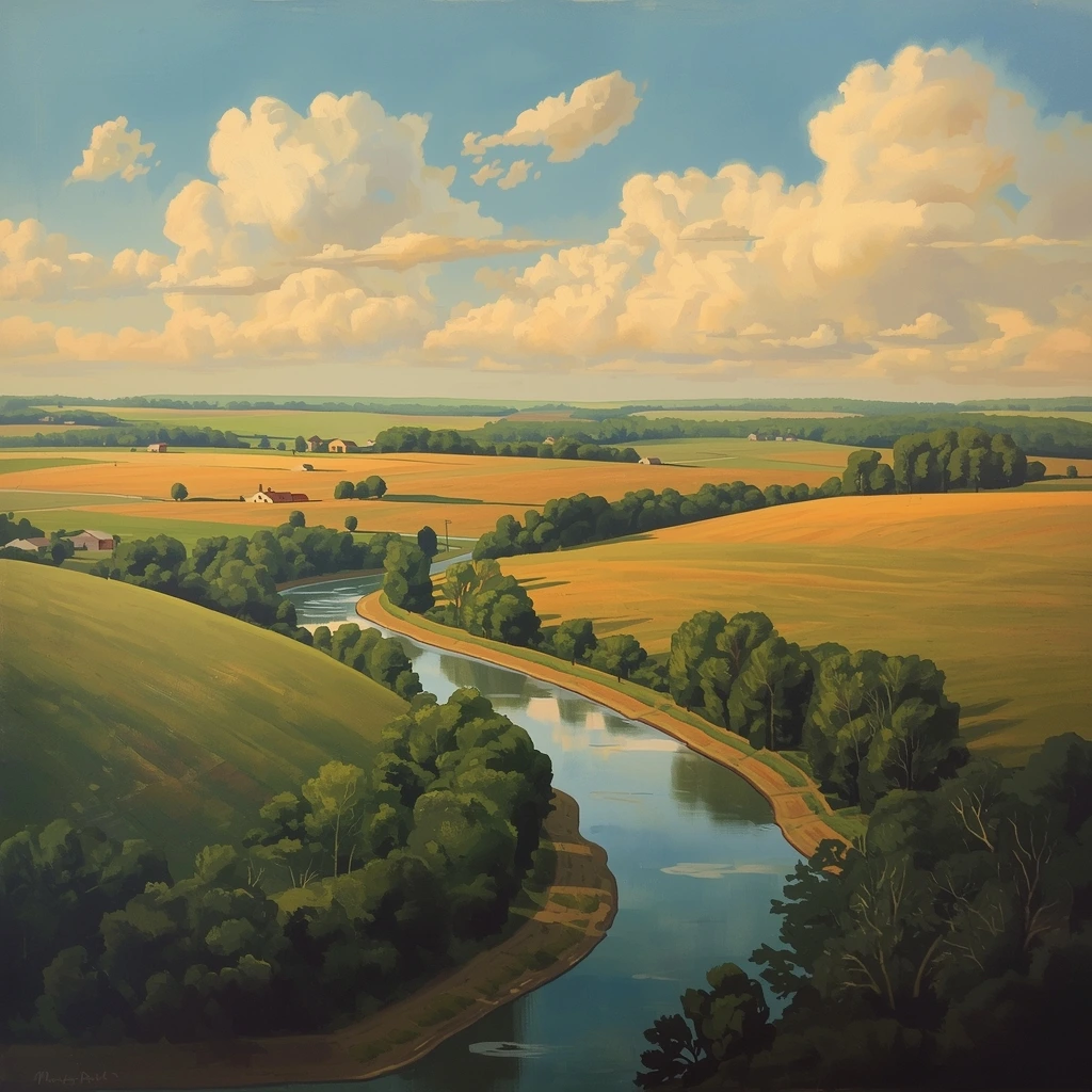 Independence dog park landscape