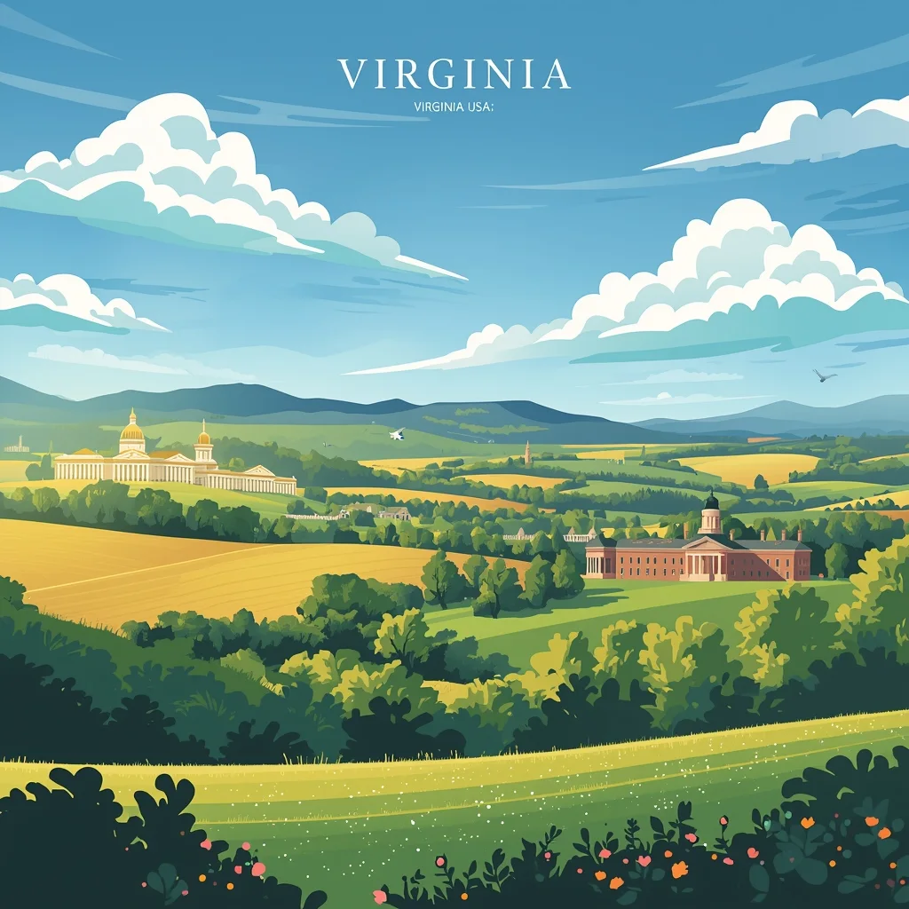 Virginia dog park landscape